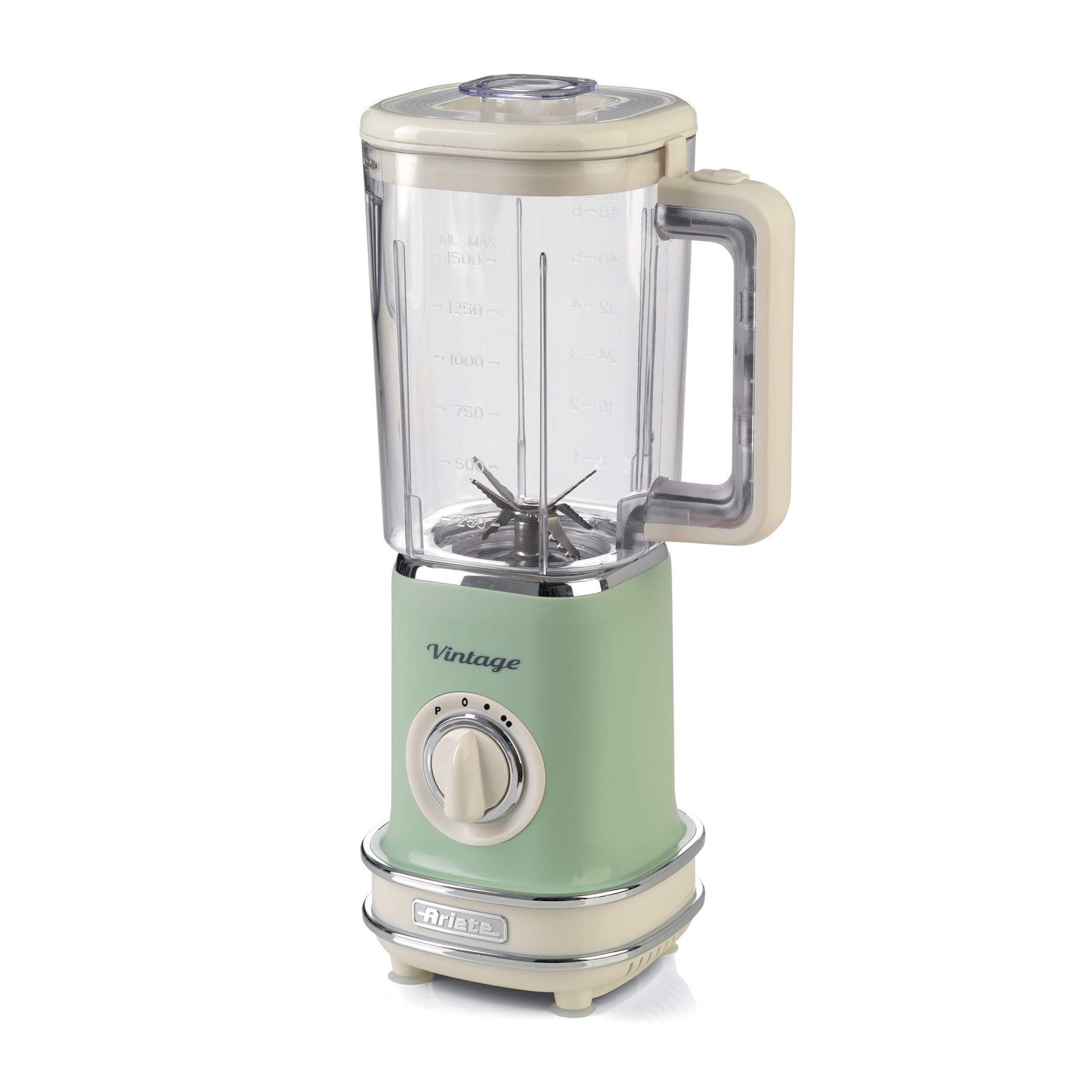 新品 【ドラマ美術協力しました】アリエテ ブレンダー 1.5L大容量 コンパクト収納 イタリアデザイン グリーン 5681GN