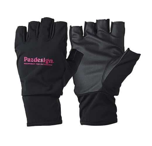 新品 Pazdesign(パズデザイン) 5フィンガーレス・ライトゲームグローブ/5FINGERLESS LIGHT GAME GLOVE PGV-045 ブラックピンク S
