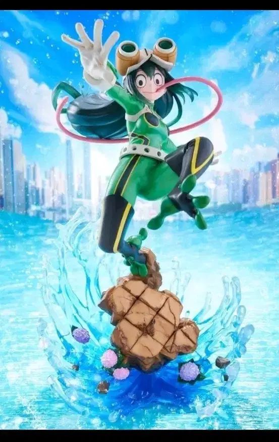現物 送料込み47) 僕のヒーローアカデミア ヒロアカ スピリテイル 蛙吹 梅雨 未開封 フィギュア 出品