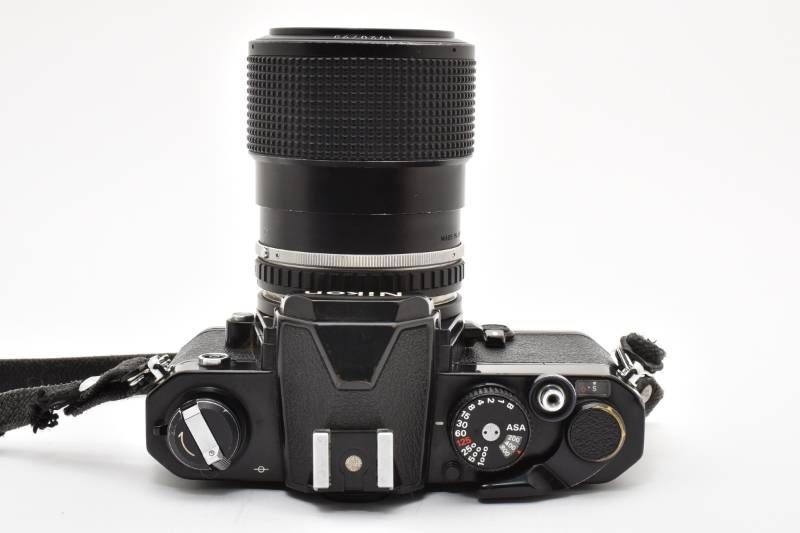 ニコン FM ブラックボディ Zoomレンズ36～72㎜ F3.5 レンズセット 実用品 Nikon ニコン FM 黒 ブラック / Ai-S SERIES E Zoom 36-72mm