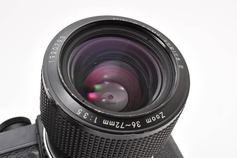 実用品 Nikon ニコン FM 黒 ブラック / Ai-S SERIES E Zoom 36-72mm
