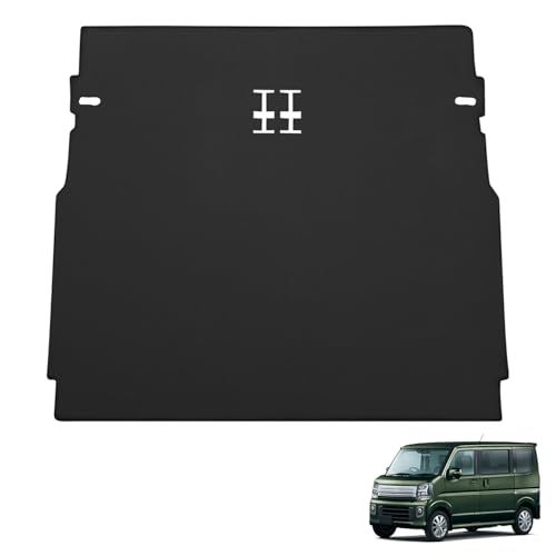 エブリィワゴン DA17W ラゲッジマット 2D トランクマット everywagon ラゲッジトレイ カーゴマット 2015年2月? エブリィワゴン da17w カスタムパーツ PVC滑り止め素材 巻け収納 耐摩擦 耐汚れ 車種専用 装着簡単 純正交換ts