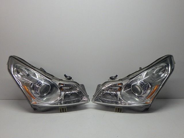 スカイライン ヘッドライト左右 HID V36 NV36 前期 セダン 100-63864 D 26010/26060-JK01E コーティング 260527202