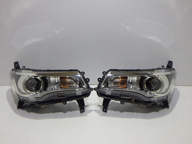 EKカスタム ヘッドライト左右 HID B11W W1048 8301C971 8301C972 コーティング 綺麗 260526037