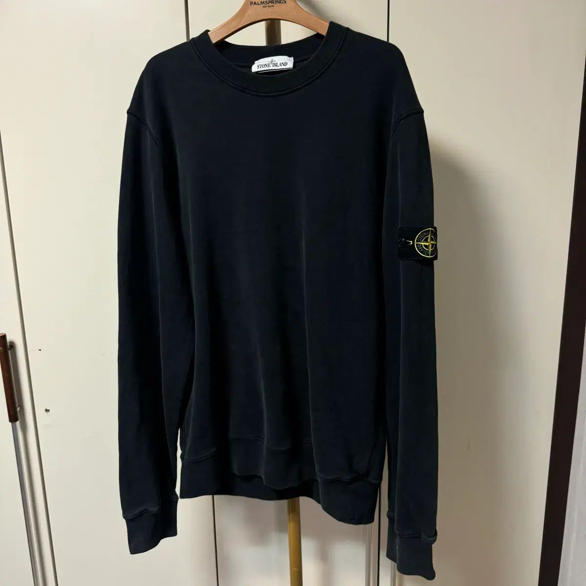 ストーンアイランド スウェット ブラック (百貨店購入)