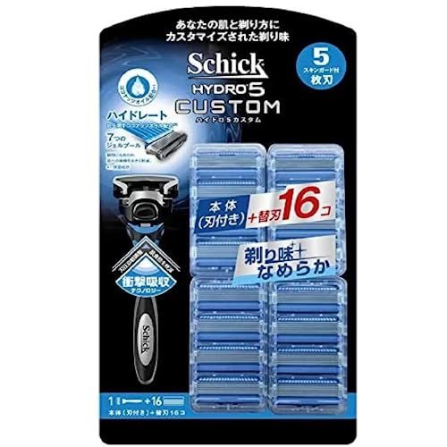 シック ハイドロ5 カスタム 替刃 17個 5枚刃 ひげそり 髭剃り SCHICK HYDRO5 CUSTOM 1個 (x 1)koe 93b6da12