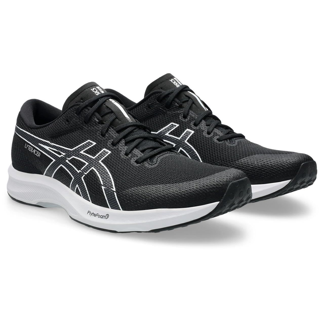 [アシックス] ランニングシューズ LYTERACER 6 1011B970 メンズ 001(ブラック/ホワイト) 25.5 cm 3E [001(ブラック/ホワイト)] [25.5 cm 3E]
