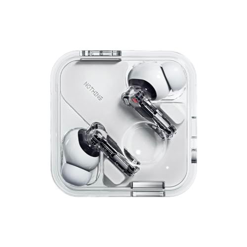 Nothing (ナッシング) ワイヤレスイヤホン Nothing Ear【VGP 2025 金賞】ノイズキャンセリング/ChatGPT対応/Bluetooth / 最大40.5時間使用可能 / 軽量/外音取り込み/急速充電/ハイレゾオーディオ/iPhonｍａ