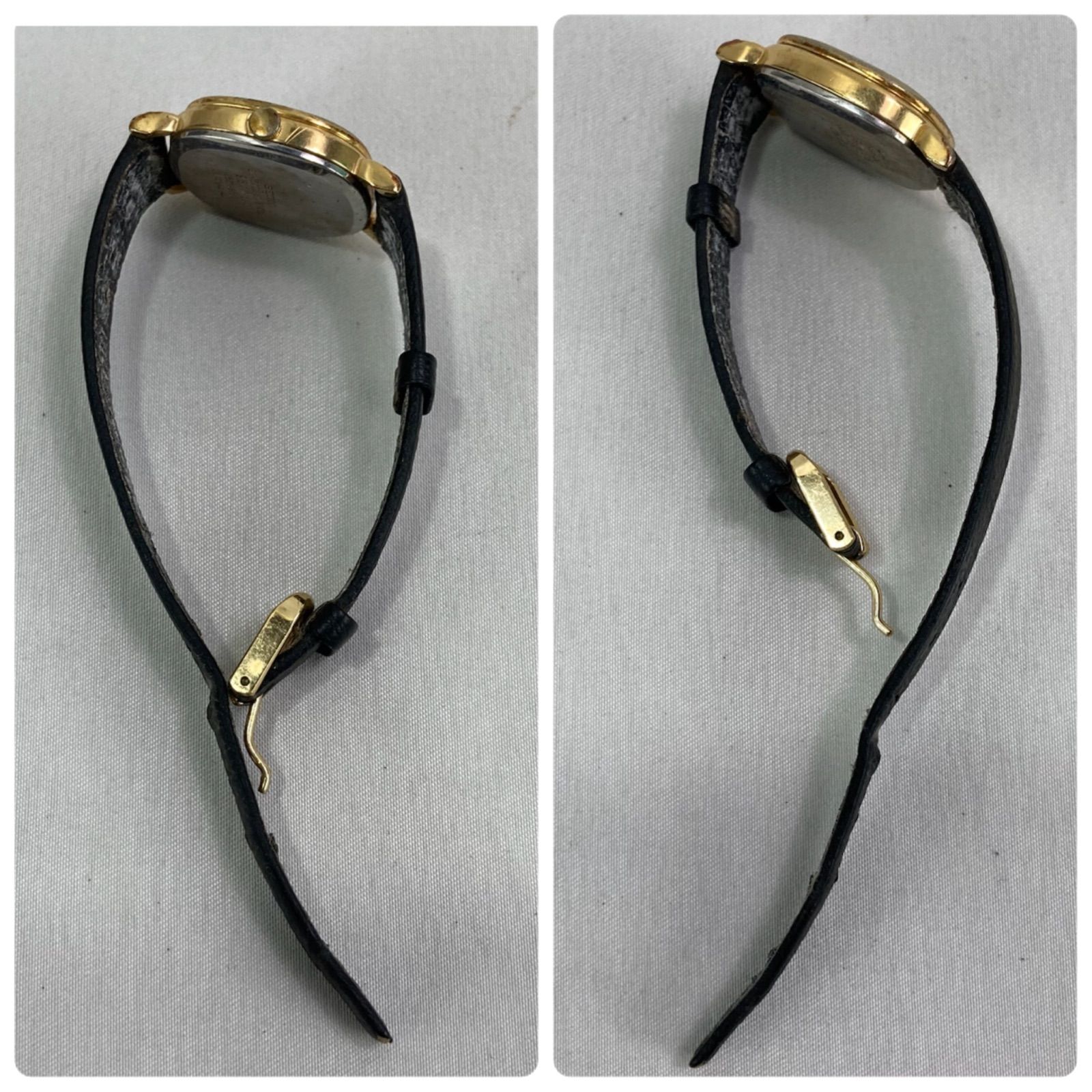 新品電池交換済み 】SEIKO セイコー クォーツ 2針 腕時計 タンク 