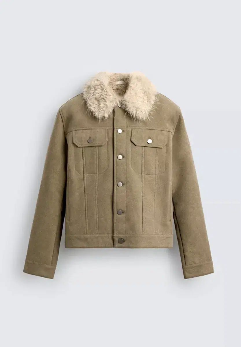 (新品) ザラ 新作 ファー ジャケット XL
