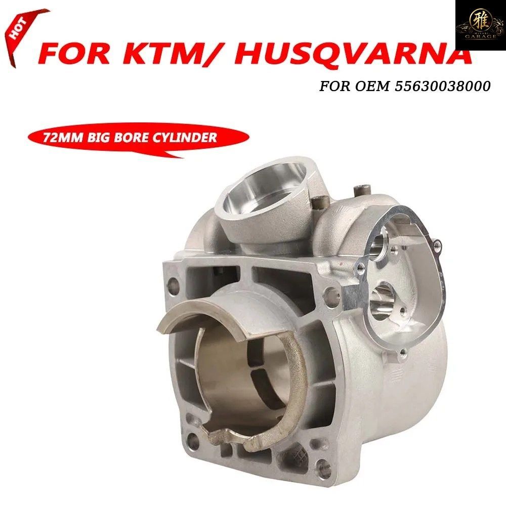 MOTORCYCLE ENGINE 72MM BORE 300CC AIR CYLINDER BLOCK KTM XC XC-W EXC 2017 2018 EXC300 XC300 HUSQVARNA TE TX 300