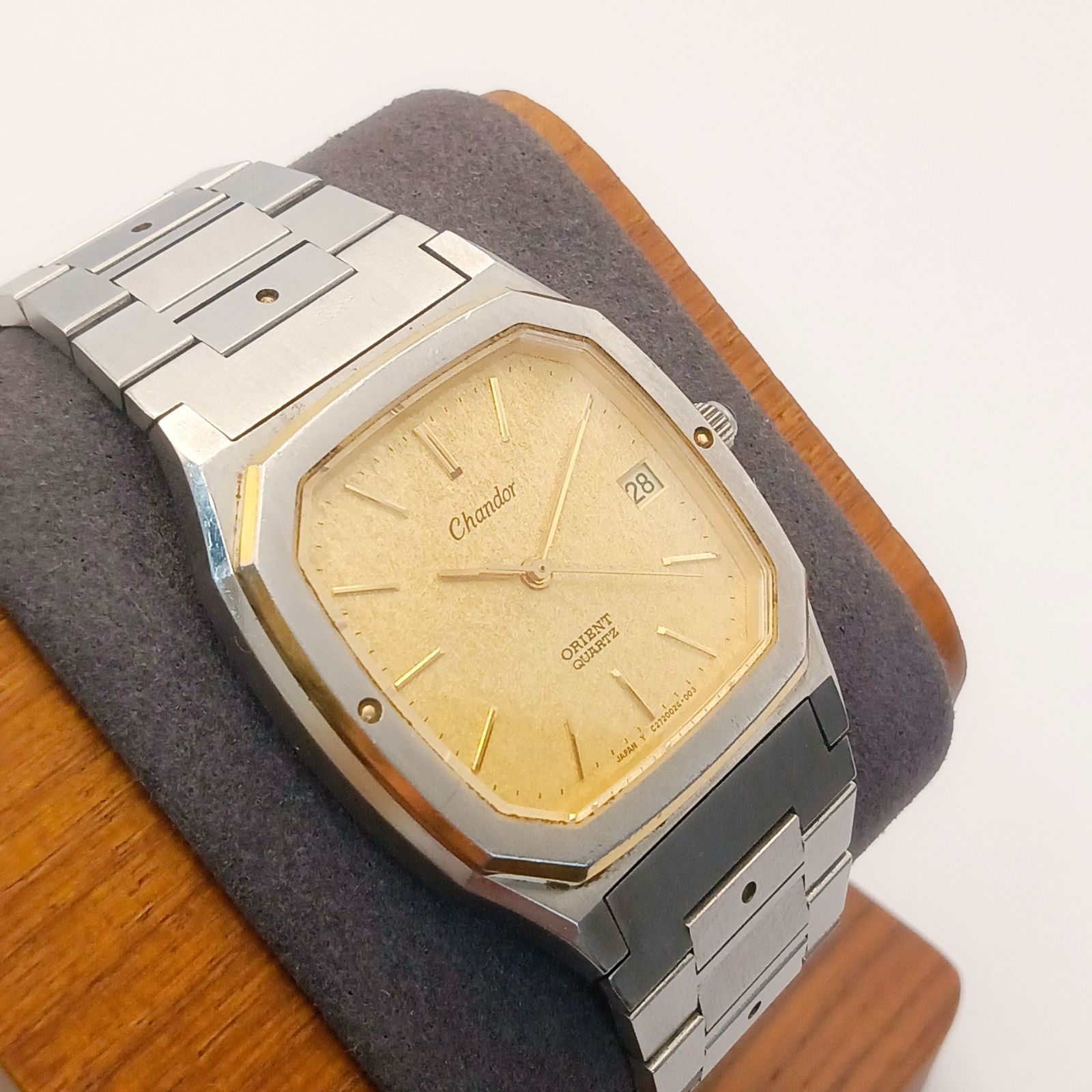 稼働 良品】0528-3 ORIENT Chandor オリエント シャンドール メンズ 