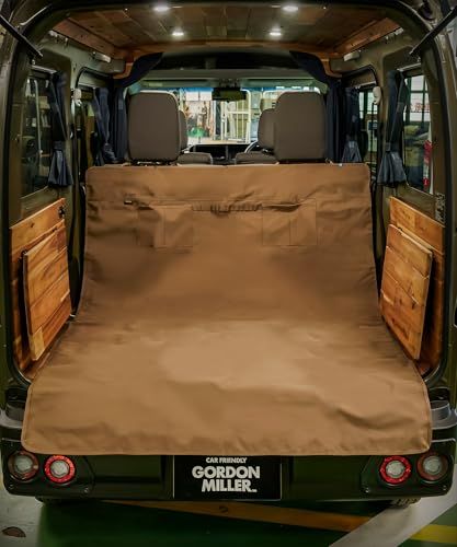 GORDON MILLER コーデュラ 2ウェイ ラゲッジシート レジャーシート 車 荷台 汚れ防止 防水 汎用 かけるだけ コヨーテベージュ 01642448ts