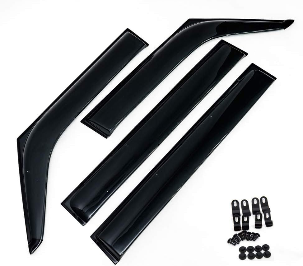 スズキ/SUZUKI車対応 ソリオ/ソリオハイブリッド MA26S/MA36S/MA46S H27.8～R2.11 専用設計 スモーク ドアバイザー/サイドバイザー 強力両面テープ＆取付固定金具付き 純正メーカー採用品質(社外品)ts