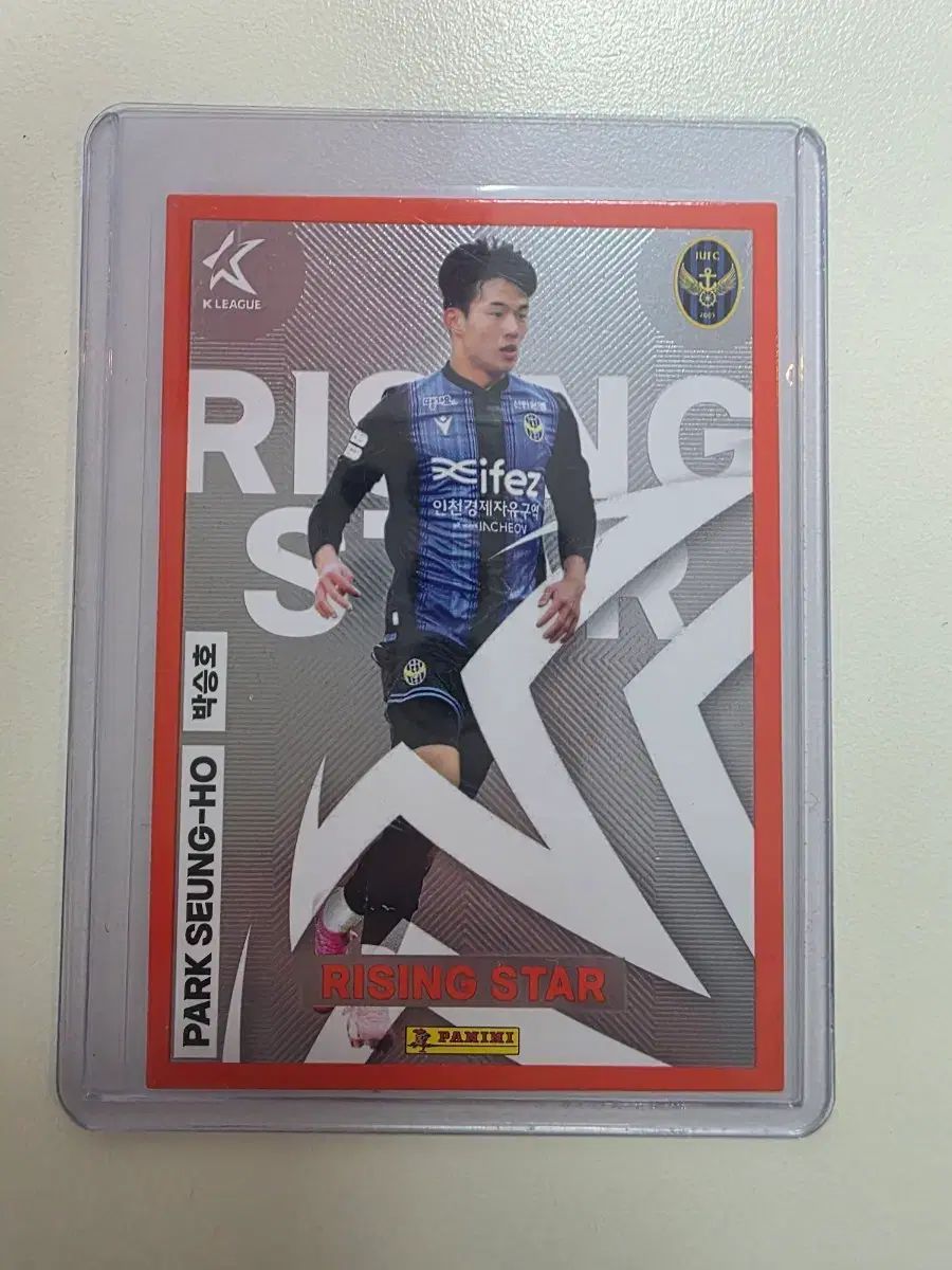 （レア）2024 Kリーグ Panini パニーニ パク・スンホ ライジングスター オレンジ 仁川ユナイテッドFC