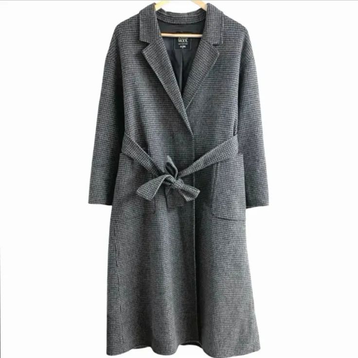 SLOBE IENA SOUPLE WOOL スローブ イエナ ウール ダブルフェイスロング