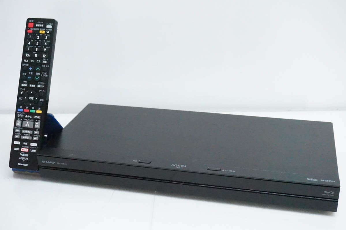 【中古】SHARPシャープ BDレコーダー AQUOSアクオスブルーレイ 2B-C10BW1 ダブルチューナー 1TB 2番組同時録画