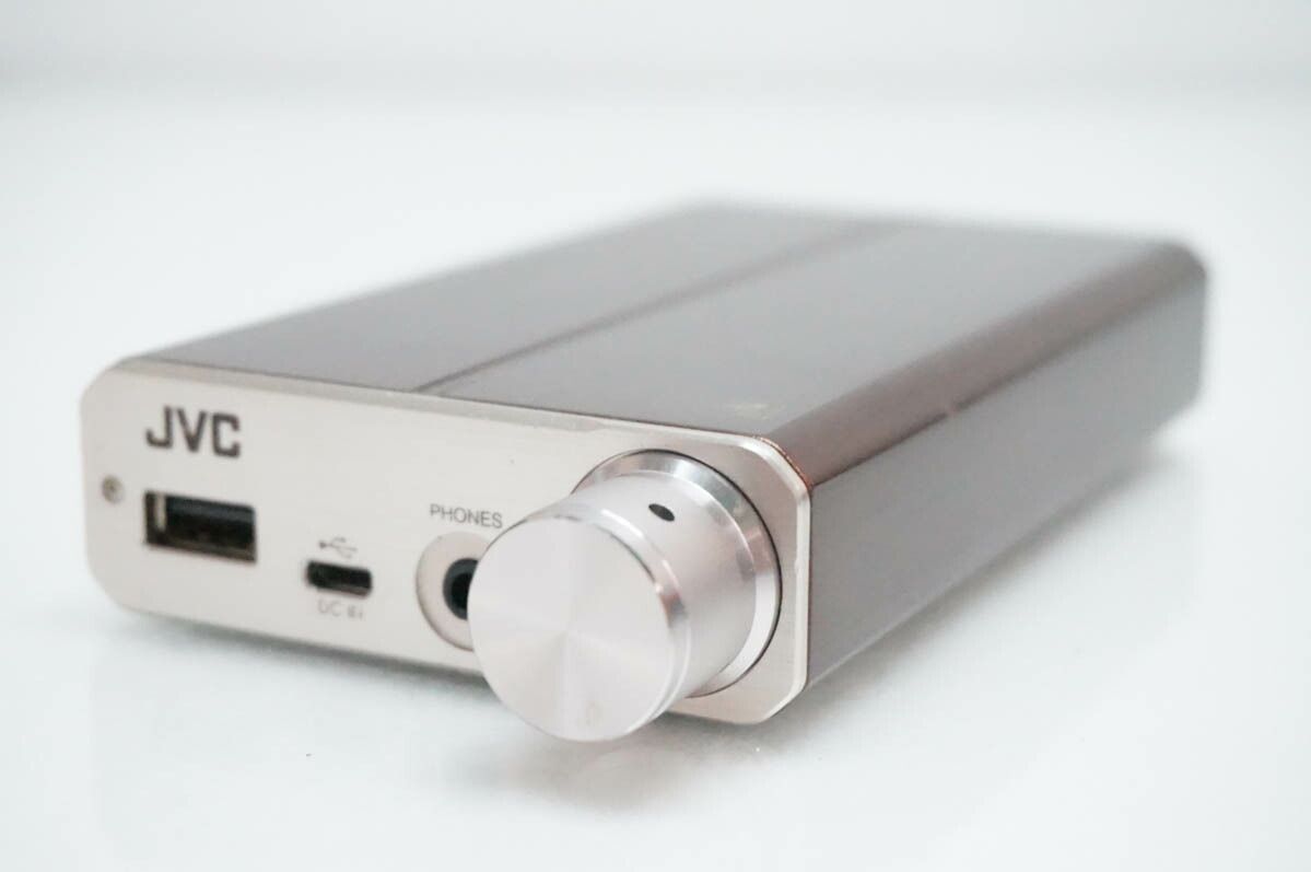 【中古】JVC ポータブルヘッドホンアンプ SU-AX7 ハイレゾ音源対応