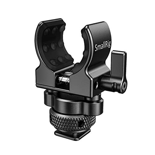 SMALLRIG マイクホルダー ショットガンマイクホルダー コールドシュー型 -BSM2352t 5506a834