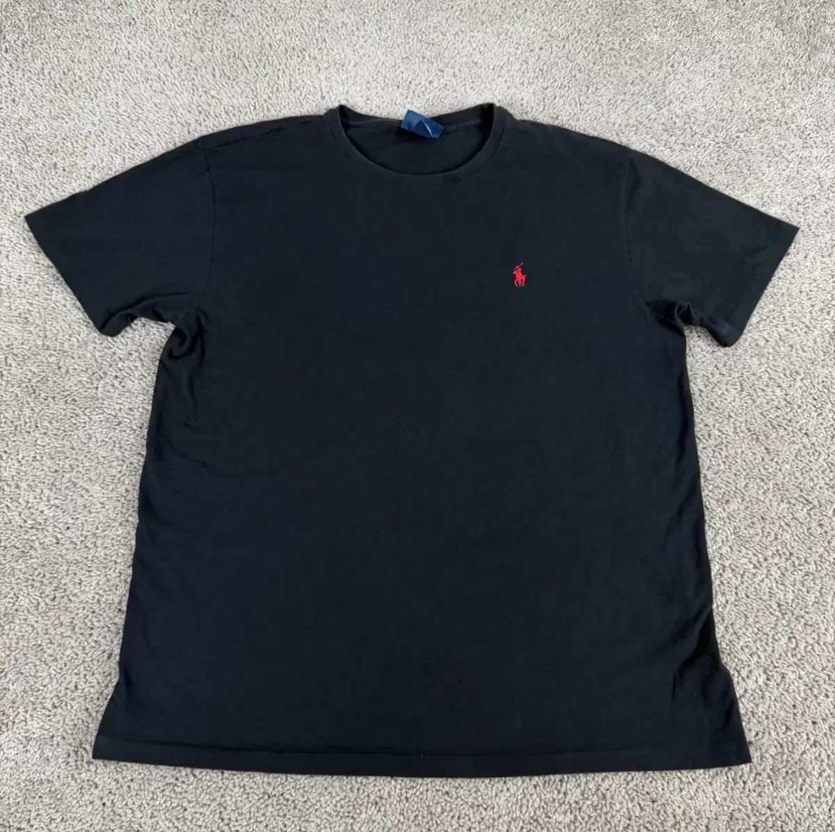 ポロラルフローレン ブラック 半袖 Tシャツ L シングルステッチ