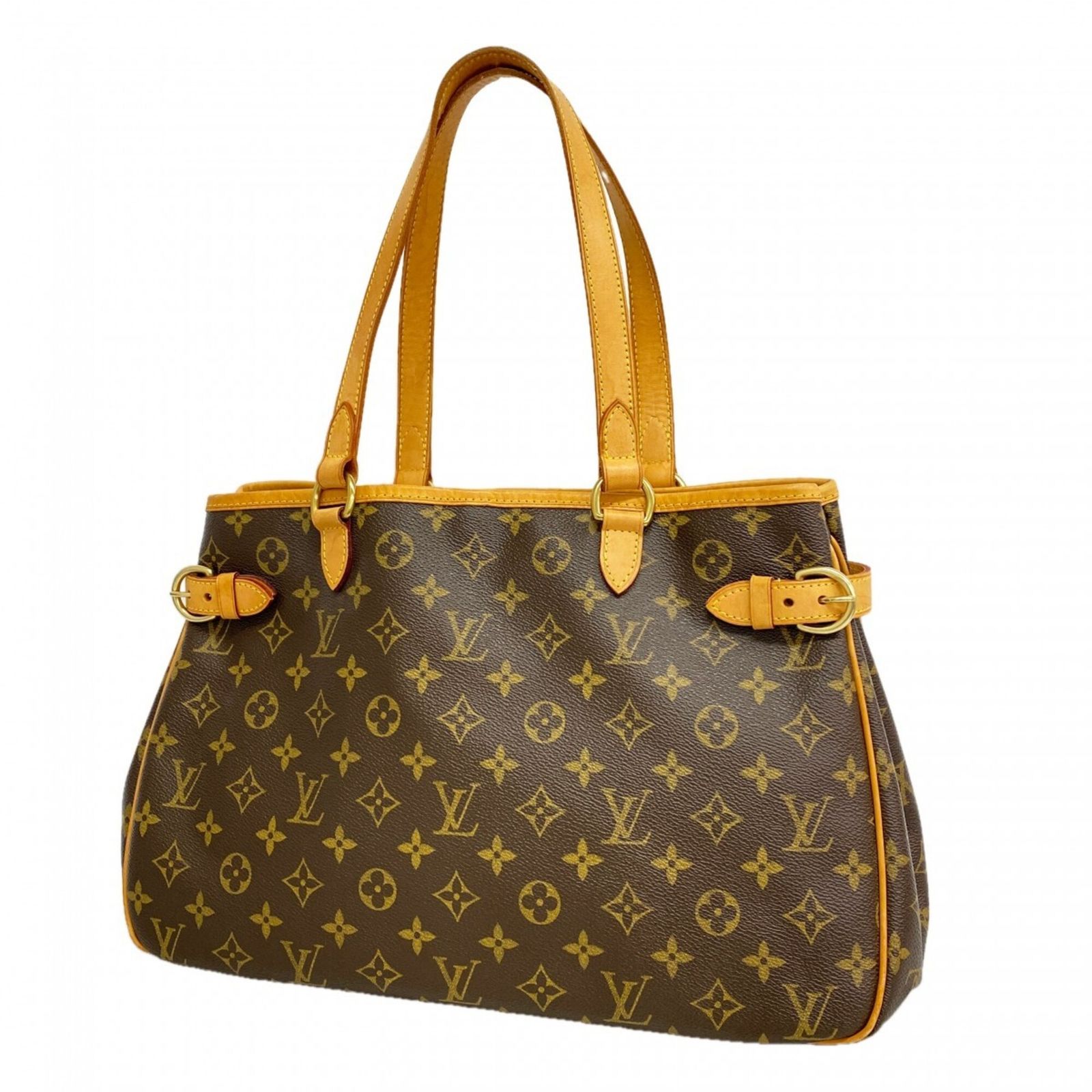 ルイ・ヴィトン(Louis Vuitton) ルイ・ヴィトン トートバッグ モノグラム バティニョールオリゾンタル M51154 ブラウンレディース