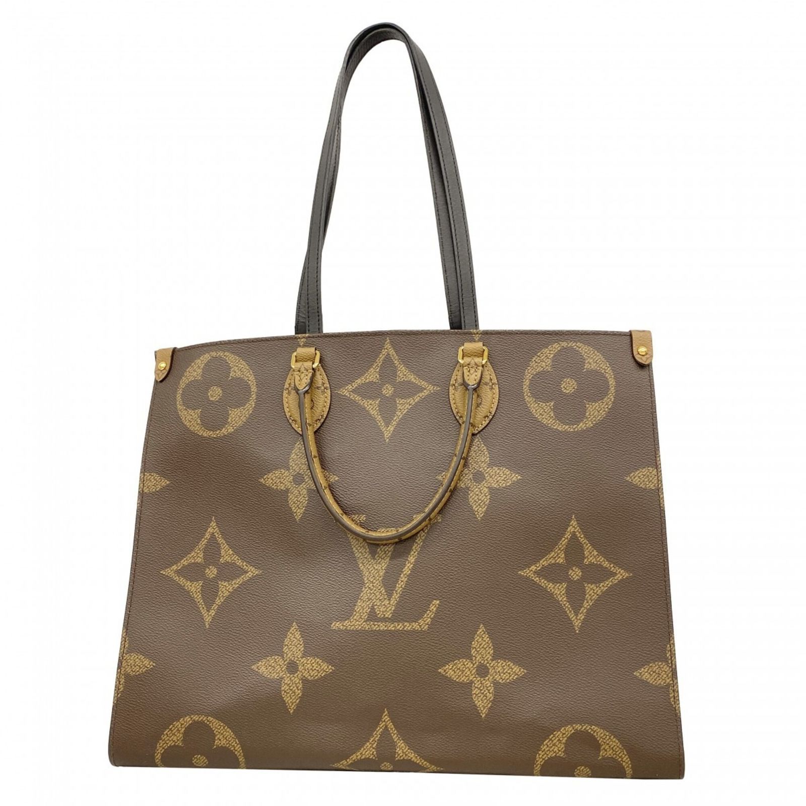 ルイ・ヴィトン(Louis Vuitton) ルイ・ヴィトン トートバッグ モノグラム・ジャイアント リバース オンザゴーGM M44576 ブラウン 2wayバッグメンズ レディース