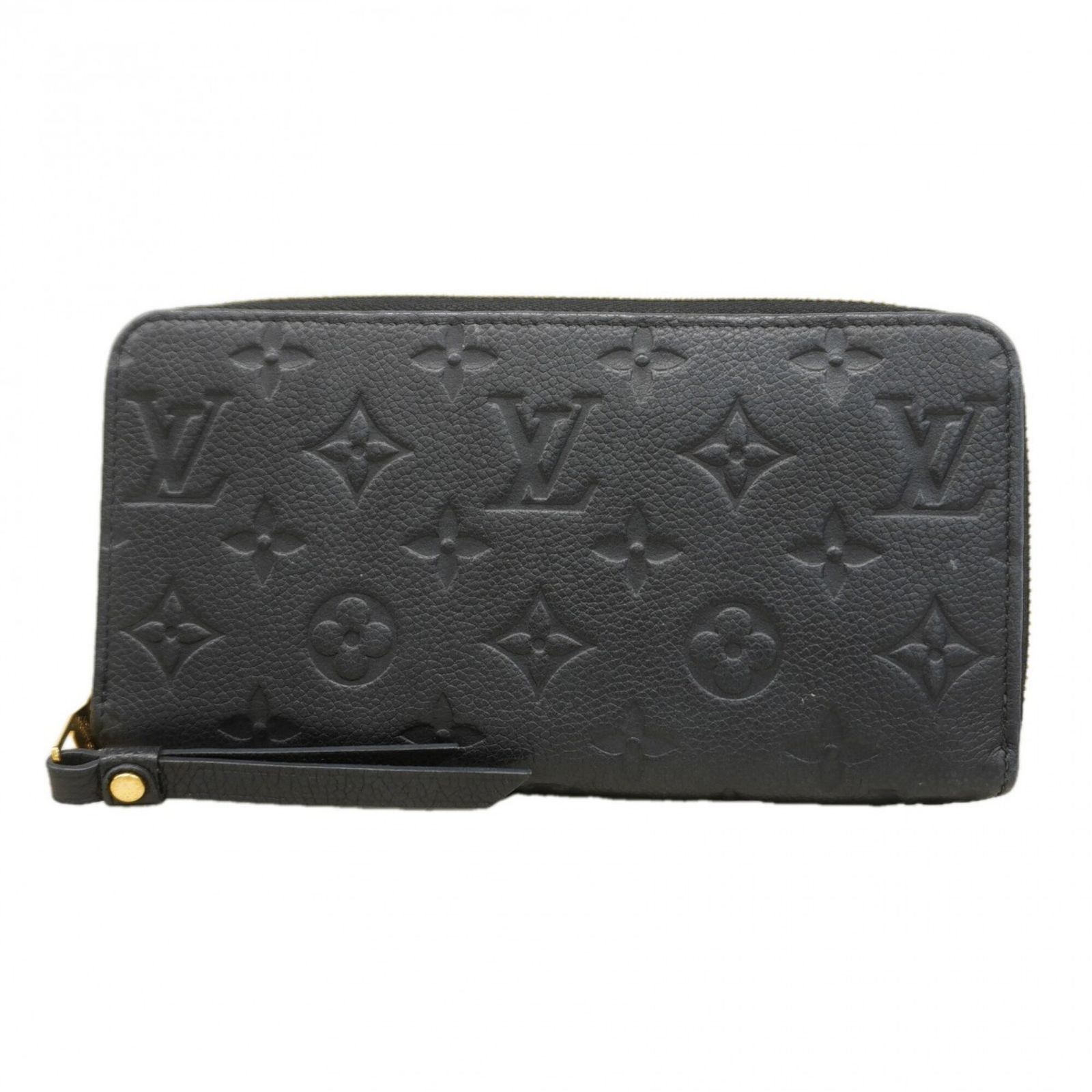 ルイ・ヴィトン(Louis Vuitton) ルイ・ヴィトン 長財布 モノグラム・アンプラント ジッピーウォレット M61864 ノワールレディース