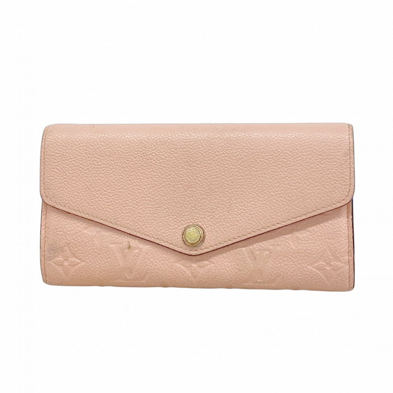 ルイ・ヴィトン(Louis Vuitton) ルイ・ヴィトン 長財布 モノグラム・アンプラント ポルトフォイユサラ M64082 ローズプードルレディース