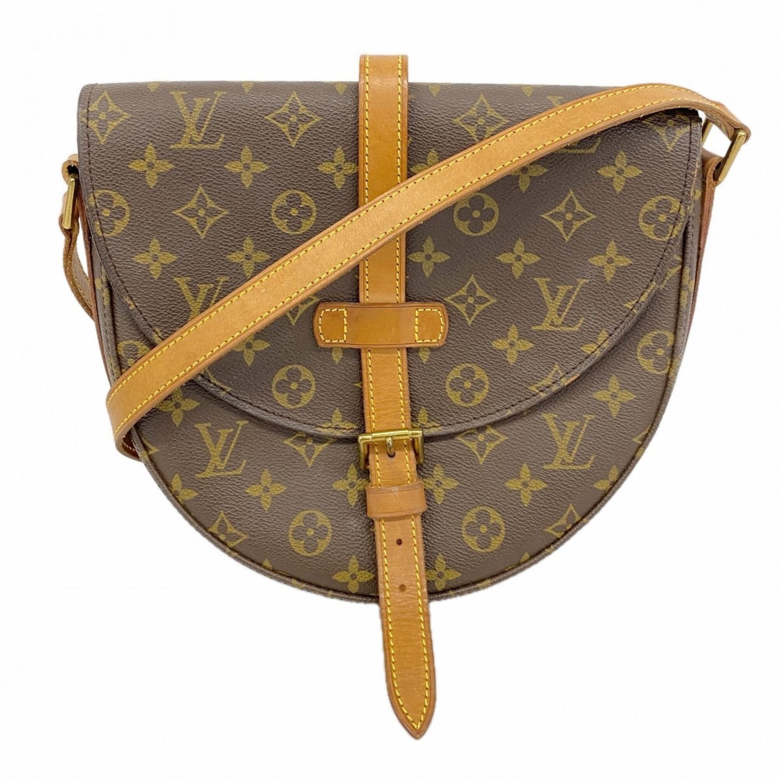 ルイ・ヴィトン(Louis Vuitton) ルイ・ヴィトン ショルダーバッグ モノグラム シャンティGM M51232 ブラウンレディース