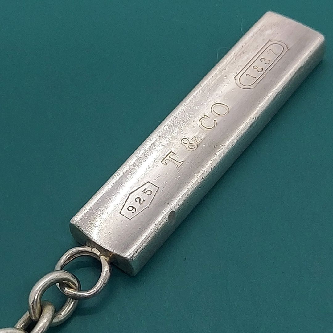 ティファニー 1837 バー キーリング キーホルダー シルバー 925 - メルカリ