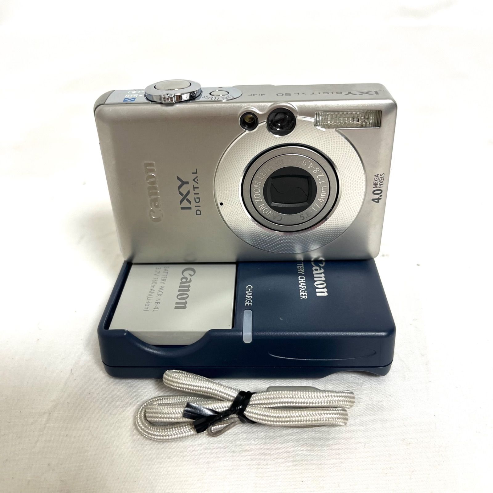 【美品】キャノンCanon IXY DIGITAL 50 PC1101 コンデジ 送料込み】キャノン Canon IXY DIGITAL 50 コンパクトデジタルカメラ