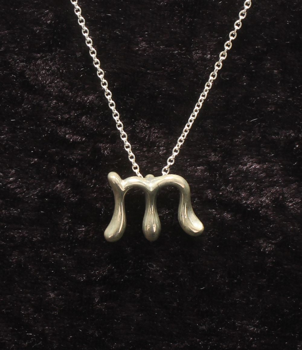 ティファニー ネックレス SV925 Alphabet Letter Pendant M エルサ･ペレッティ レディース Tiffany & Co.