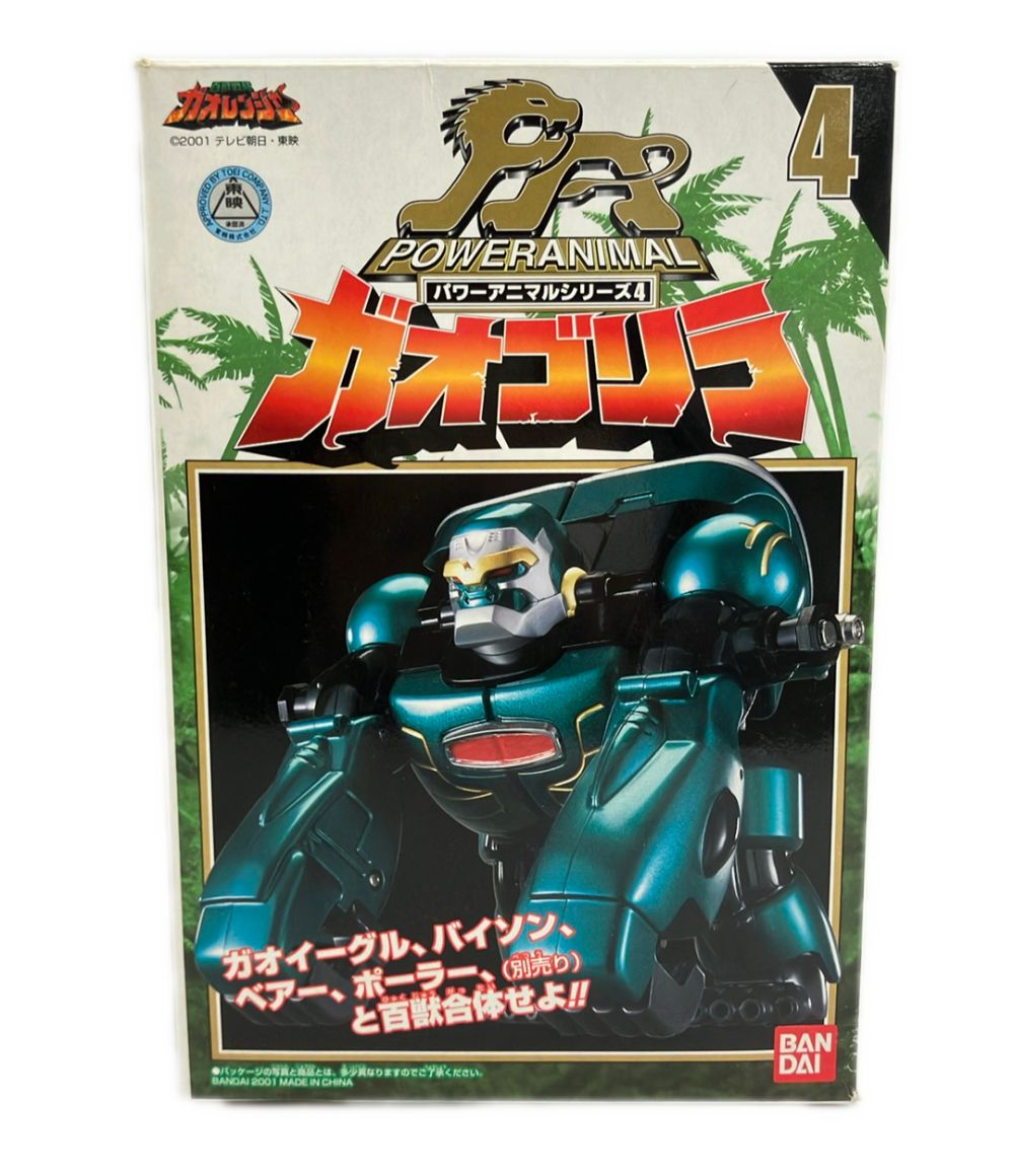 パワーアニマル4　DXガオゴリラ　百獣戦隊ガオレンジャー バンダイ 百獣戦隊ガオレンジャー パワーアニマルシリーズ04