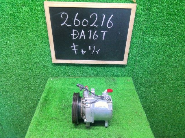 キャリィ EBD-DA16T AC エアコン コンプレッサー 95200-58J61 自社