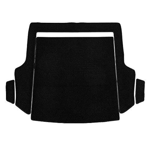FJCRAFT 【F7】 スバル 互換品 レヴォーグ/レヴォーグ レイバック VN系 ラゲッジマット トランクマット カーゴマット (ループ・ブラック) (分割型)ts