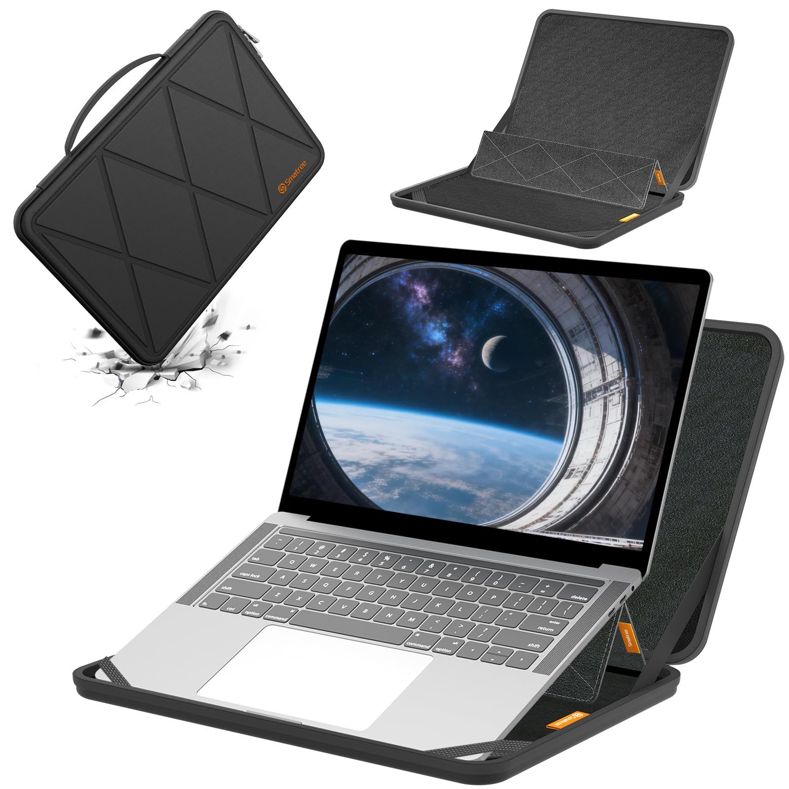 新品 Smatree MS70 ハードプロテクション 14 インチ ノートパソコンスリーブケース 適合機種： HP Fortis G11/G10 Chromebook、ACER Nitro V 14
