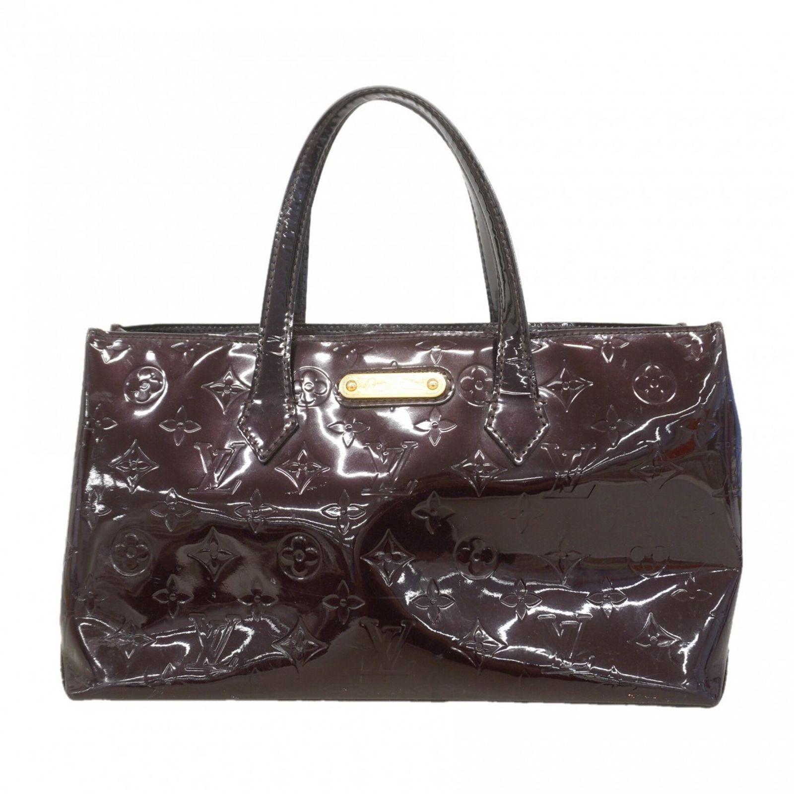 ルイ・ヴィトン(Louis Vuitton) ルイ・ヴィトン ハンドバッグ ヴェルニ ウィルシャーPM M93641 アマラントレディース