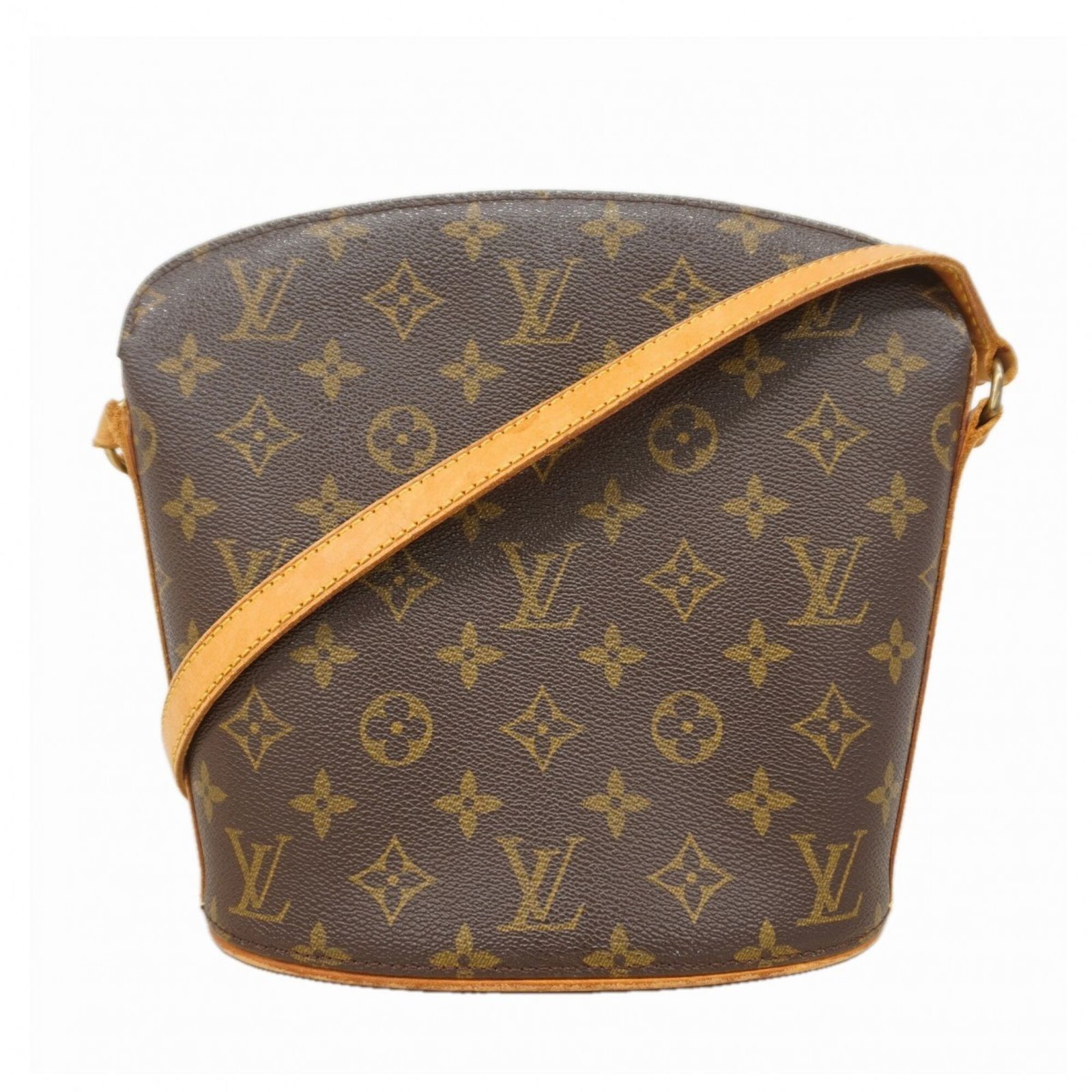 ルイ・ヴィトン(Louis Vuitton) ルイ・ヴィトン ショルダーバッグ モノグラム ドルーオ M51290 ブラウンレディース