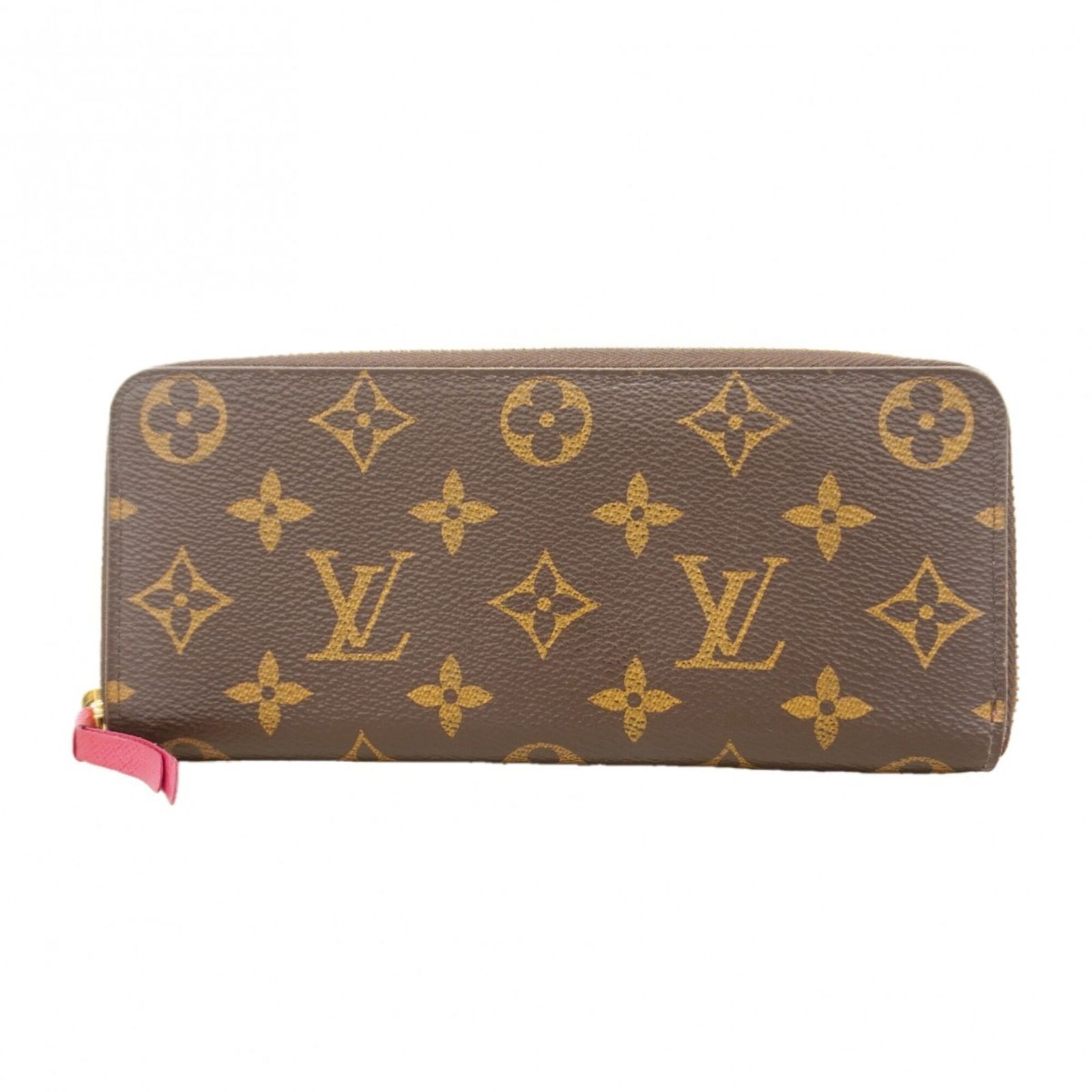 ルイ・ヴィトン(Louis Vuitton) ルイ・ヴィトン 長財布 モノグラム ポルトフォイユクレマンス M42119 ホットピンクレディース