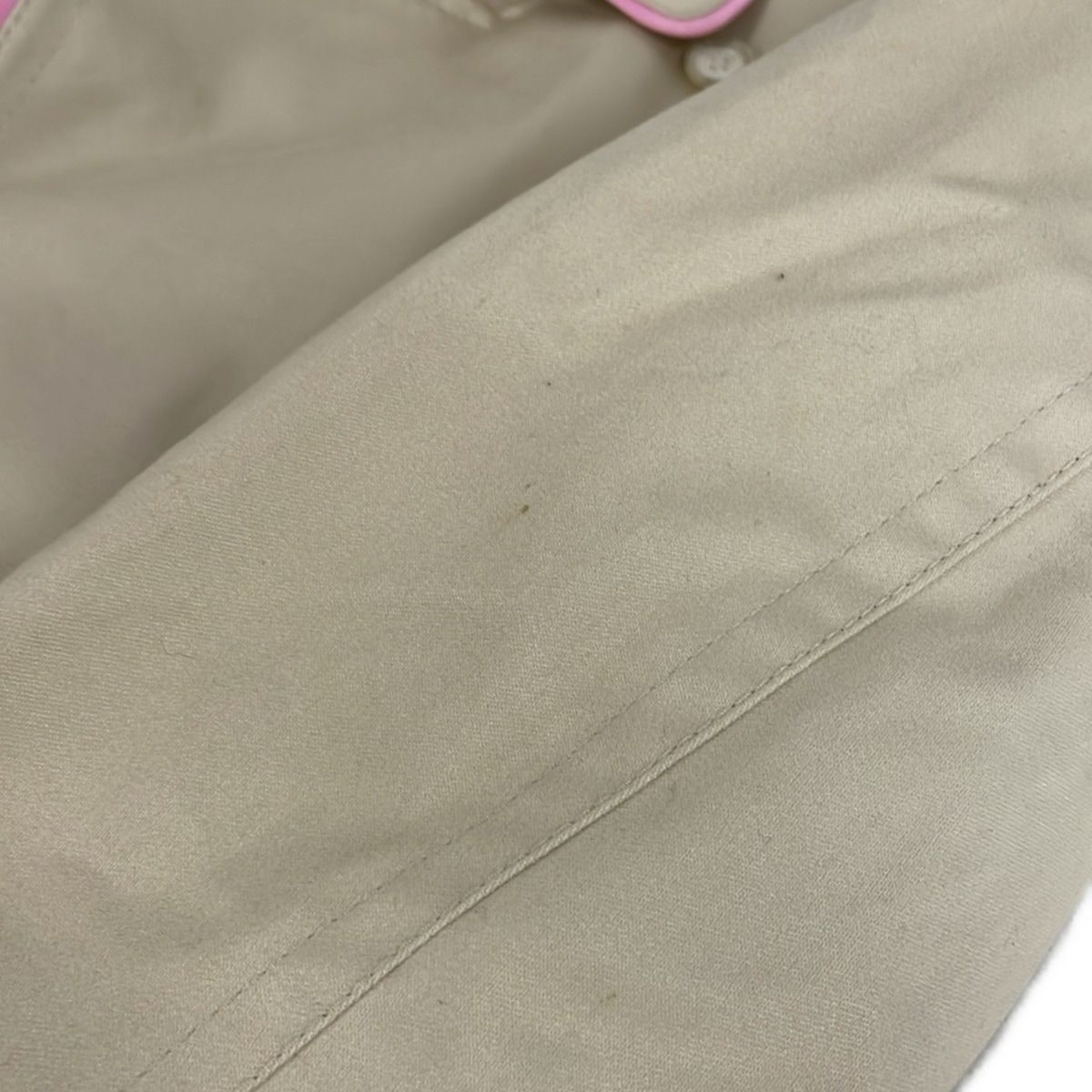 COACH(コーチ) トレンチコート サイズS レディース - ベージュ×ピンク