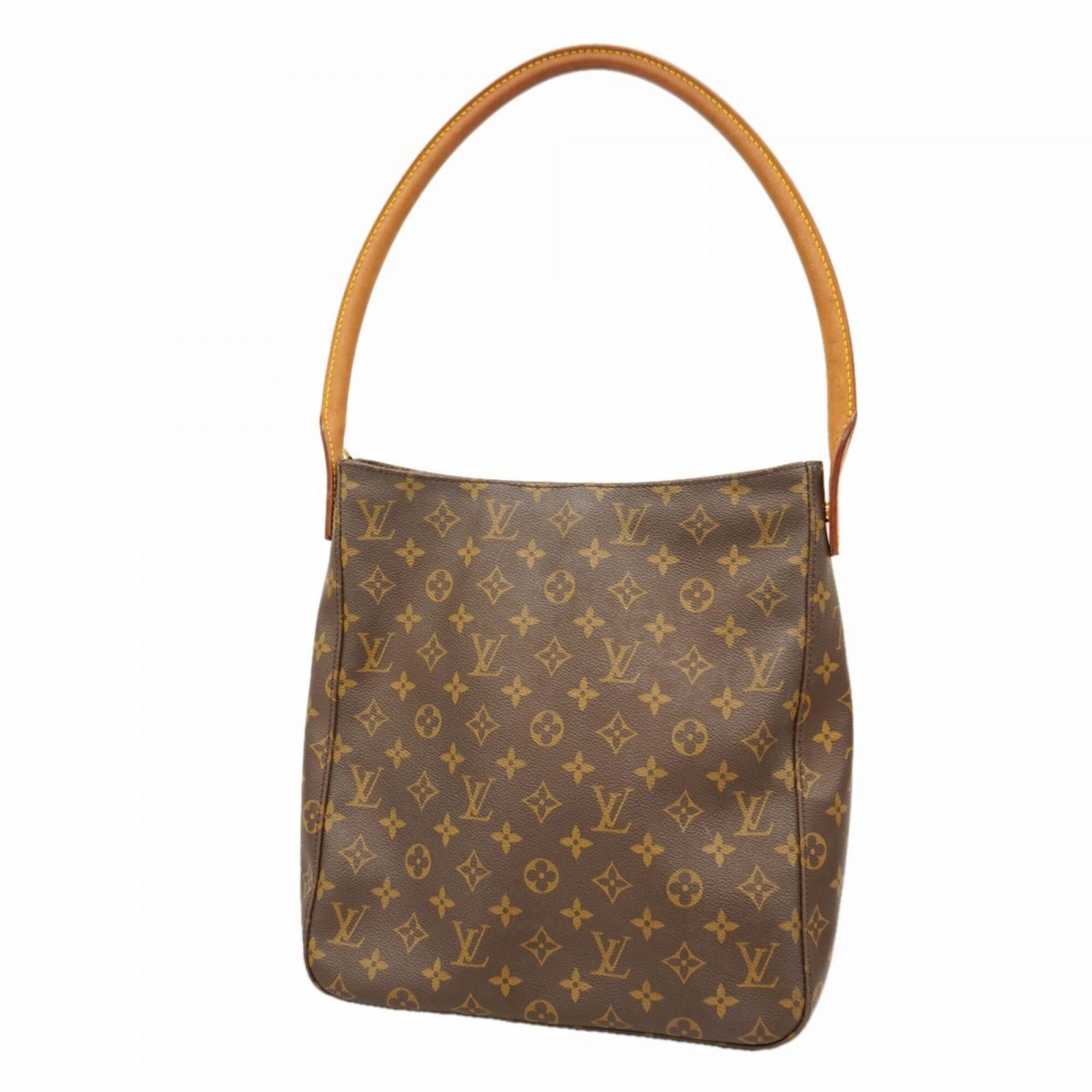 ルイ・ヴィトン(Louis Vuitton) ルイ・ヴィトン ショルダーバッグ モノグラム ルーピングGM M51145 ブラウンレディース