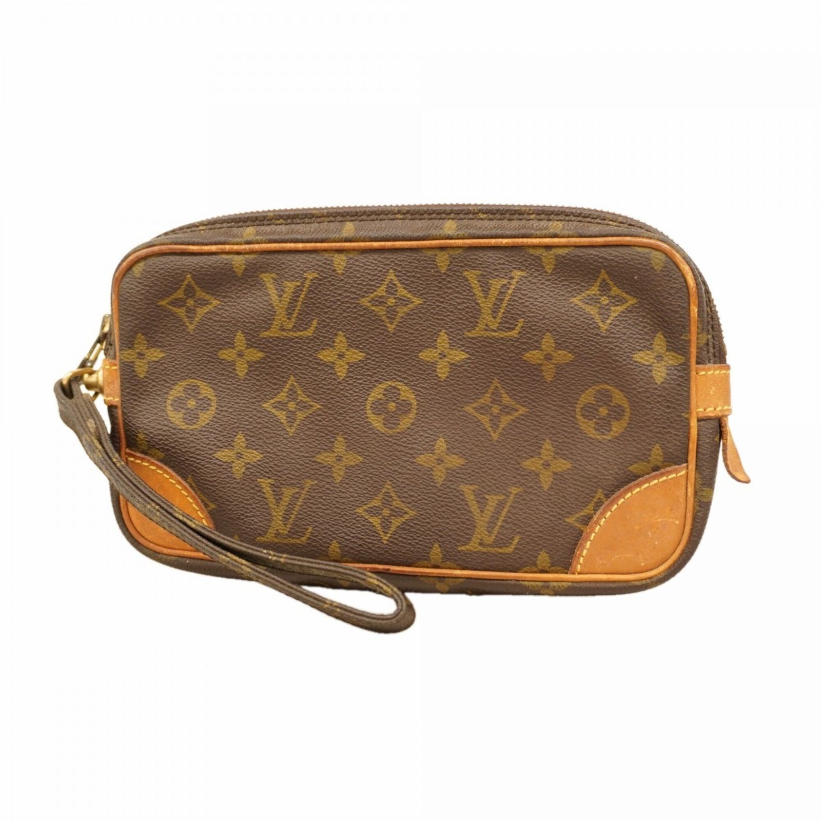 ルイ・ヴィトン(Louis Vuitton) ルイ・ヴィトン クラッチバッグ モノグラム マルリードラゴンヌPM M51827 ブラウンメンズ