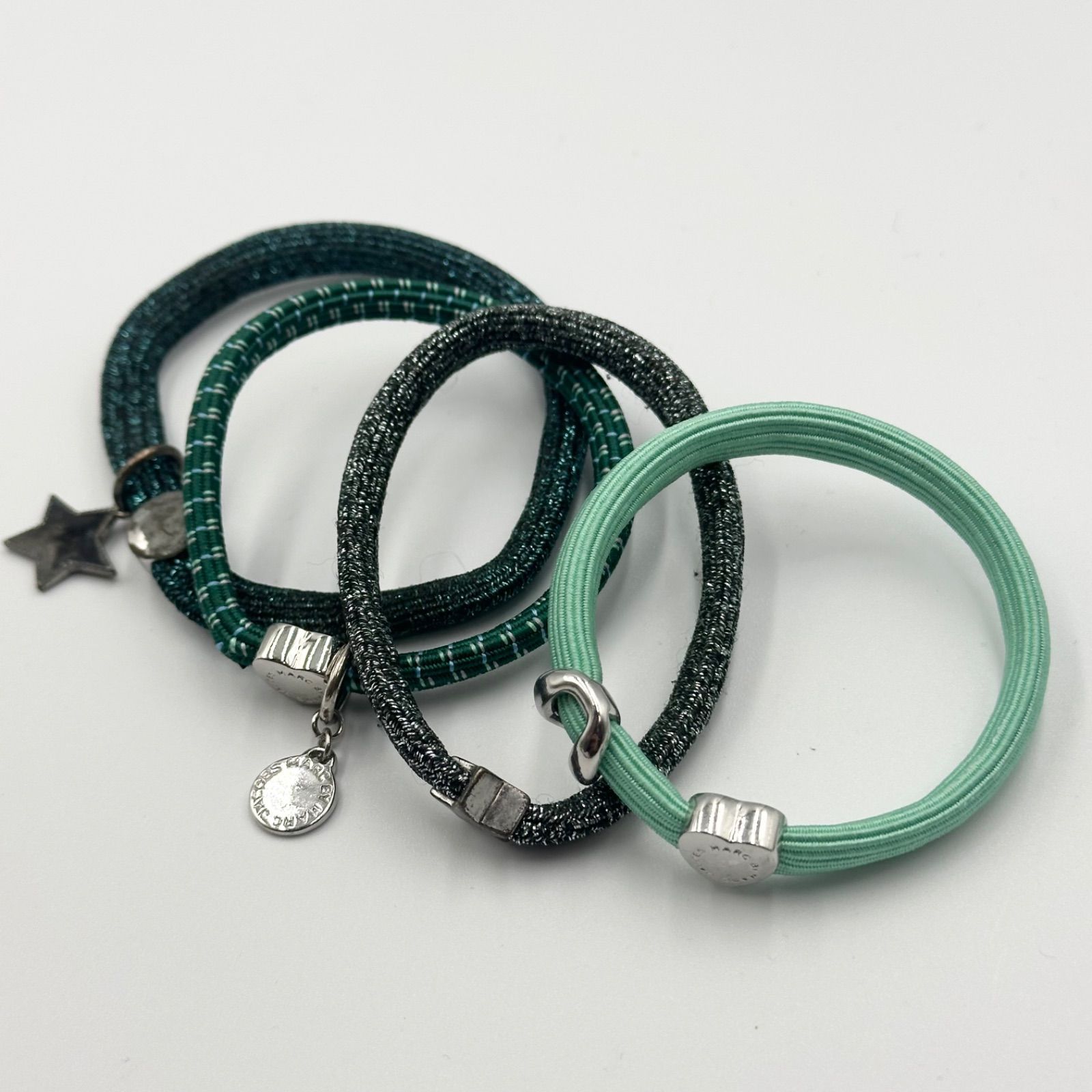 MARC BY MARC JACOBS マークジェイコブス ヘアゴム 4本セット 【24時間 