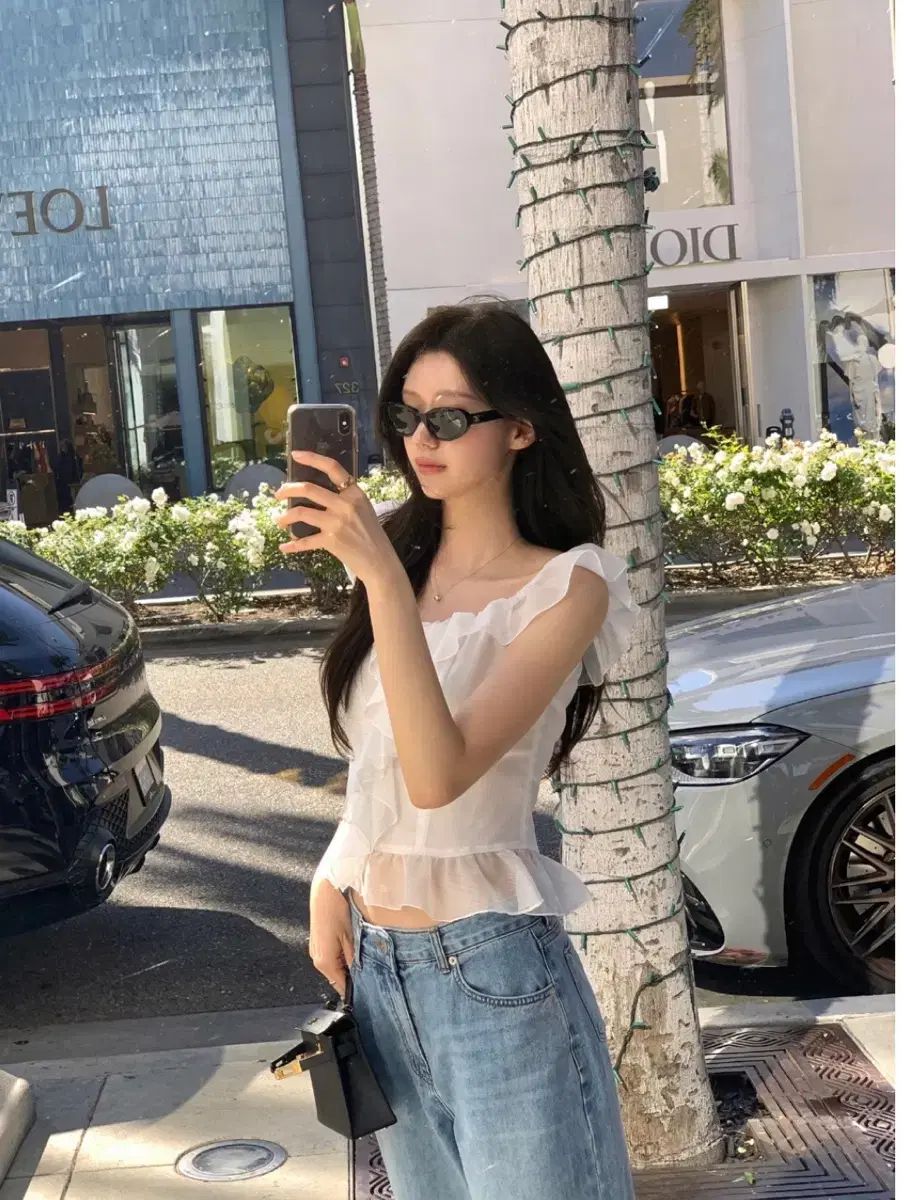 Le Plein Ruby Blouse (White) mサイズ