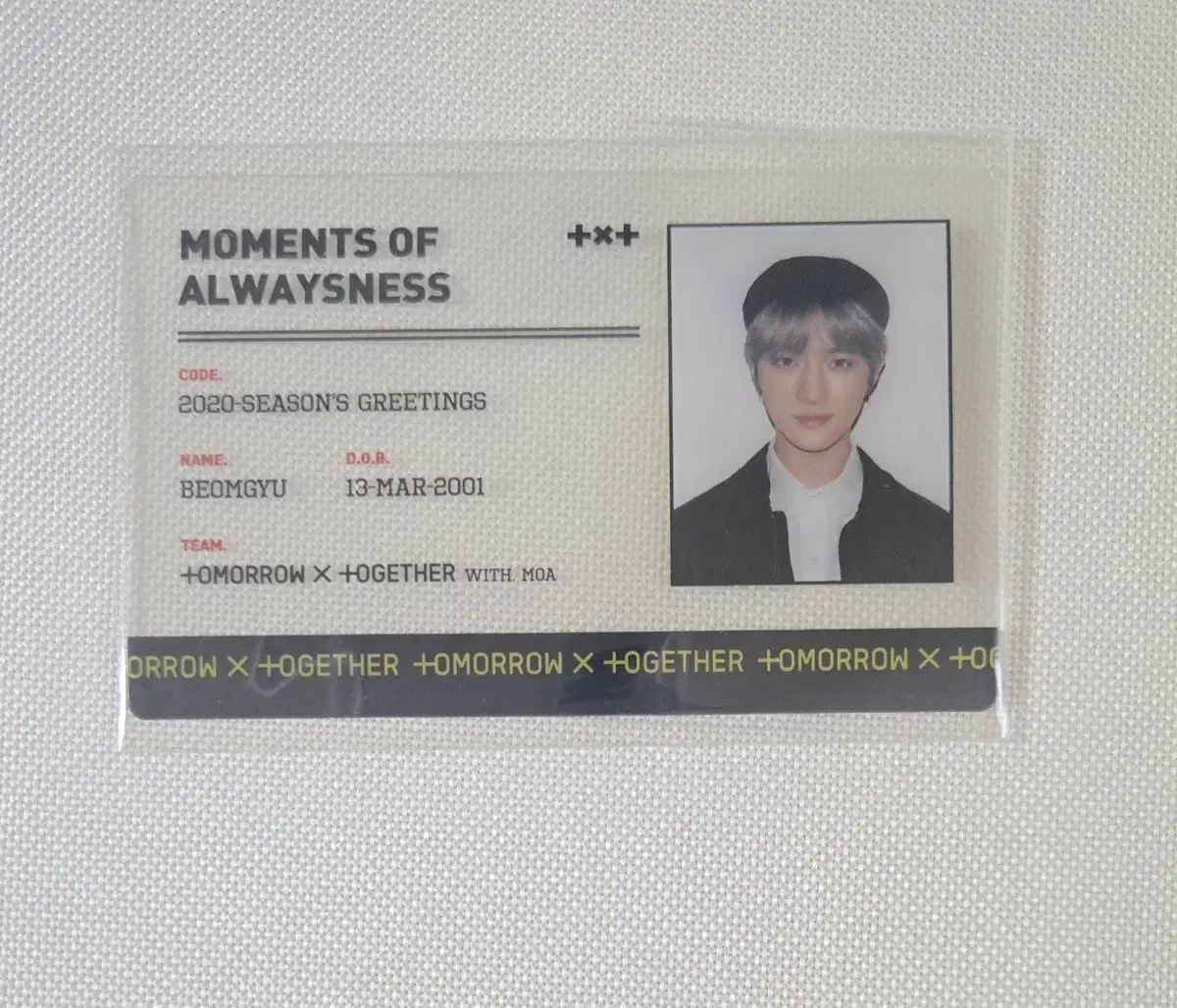 TOMORROW X TOGETHER(TXT) ボムギュ(BEOMGYU) 2020 シーグリ シーズン 