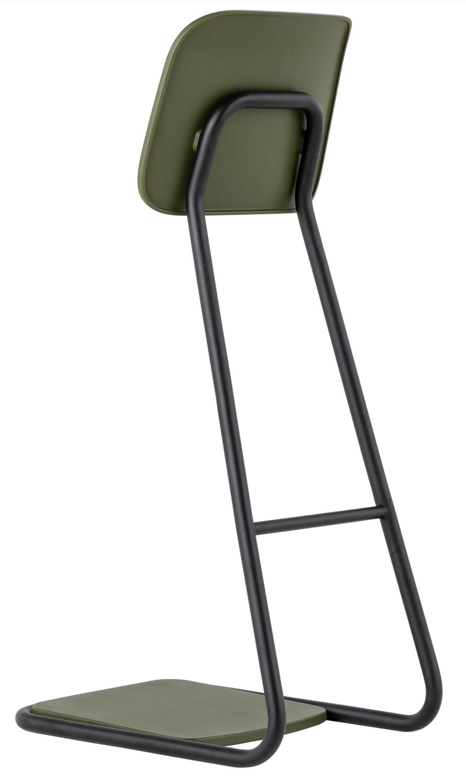 STAN CHAIR スタンディングチェア ＆MEDICAL もたれる立ち椅子 腰痛 姿勢 オフィスチェア オフィス家具 チェア椅子 (オリーブ)