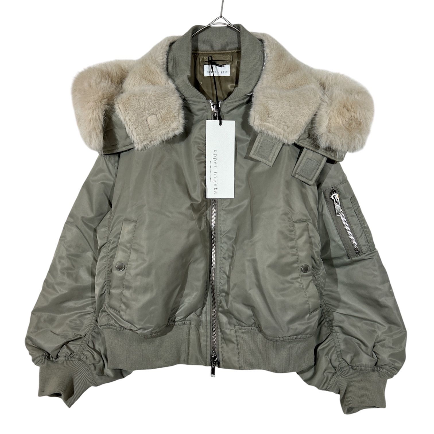 【美品/タグ付き】 アッパーハイツ　upper hights　THE U-2 HOODIE　ミリタリージャケット