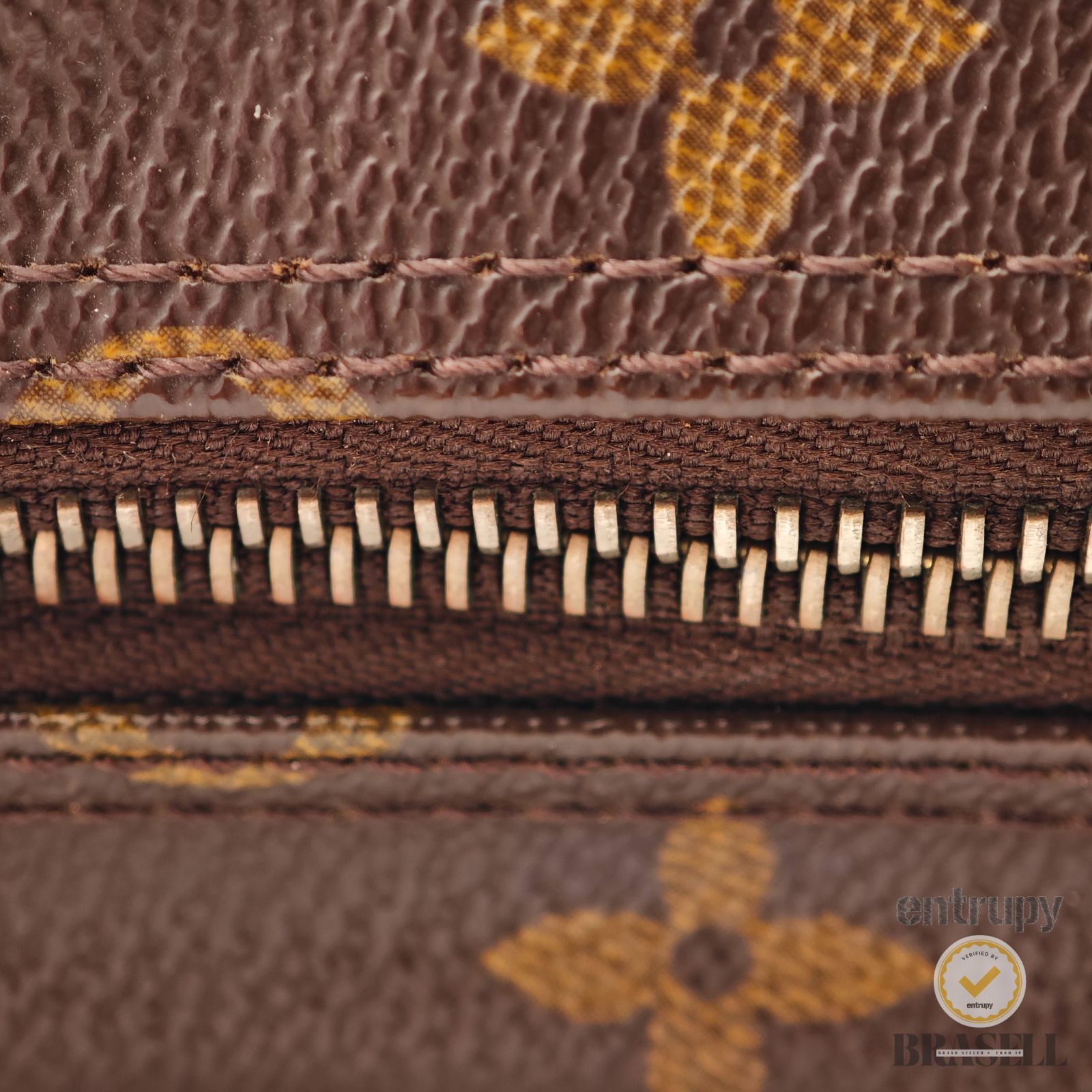 LOUIS VUITTON クロワッサン M51512 バッグ ハンドバッグ ブラウン レディース