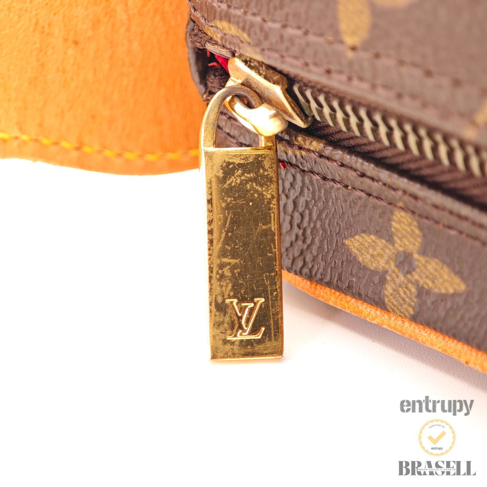 LOUIS VUITTON クロワッサン M51512 バッグ ハンドバッグ ブラウン レディース
