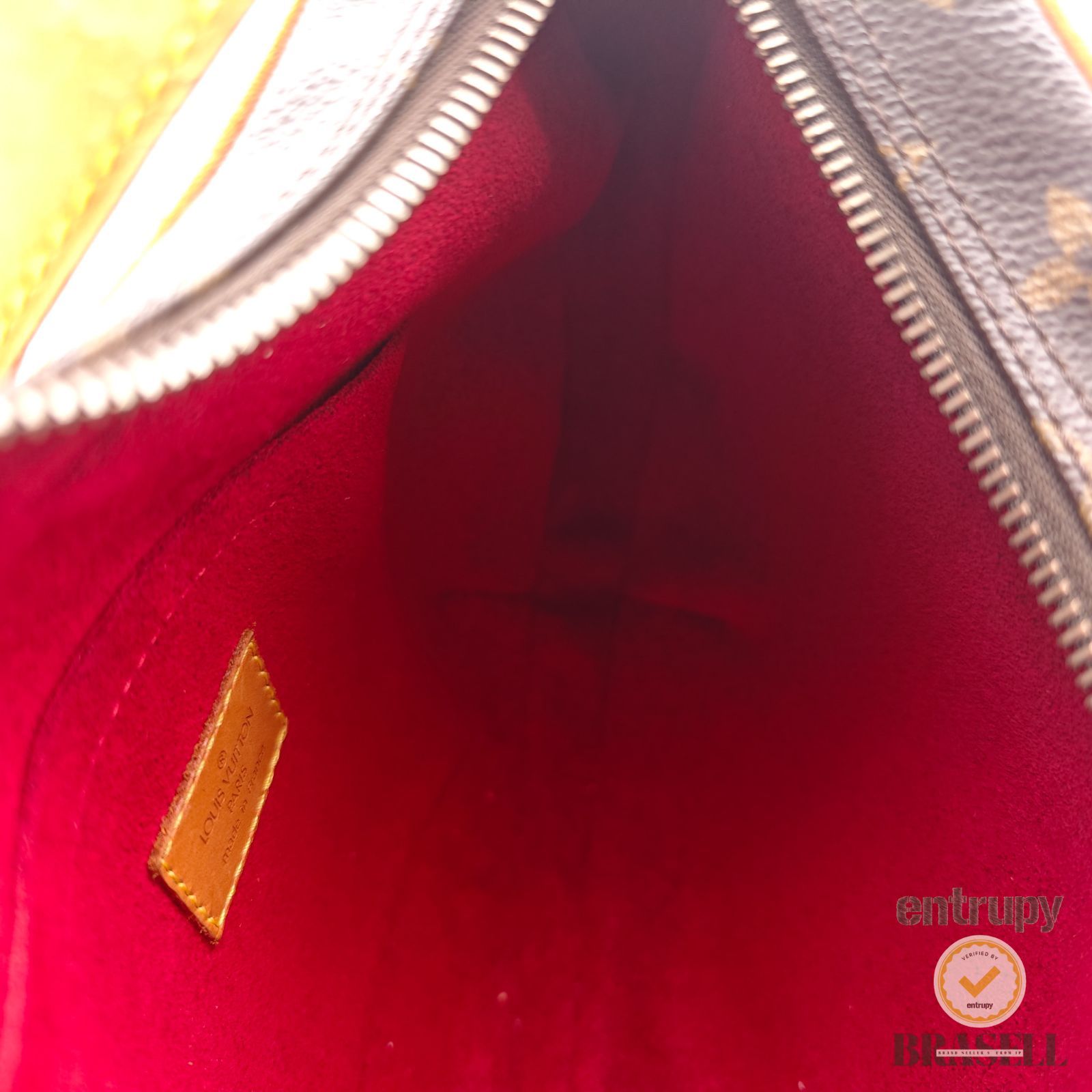 LOUIS VUITTON クロワッサン M51512 バッグ ハンドバッグ ブラウン レディース